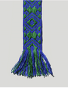 Columbina Woven Belts - blue-green