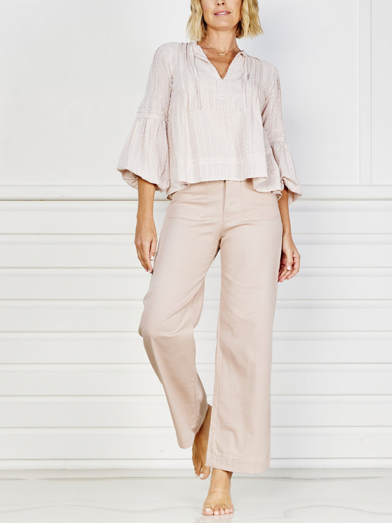 Artiste Smock Shirts - cotton dobby - blush pink