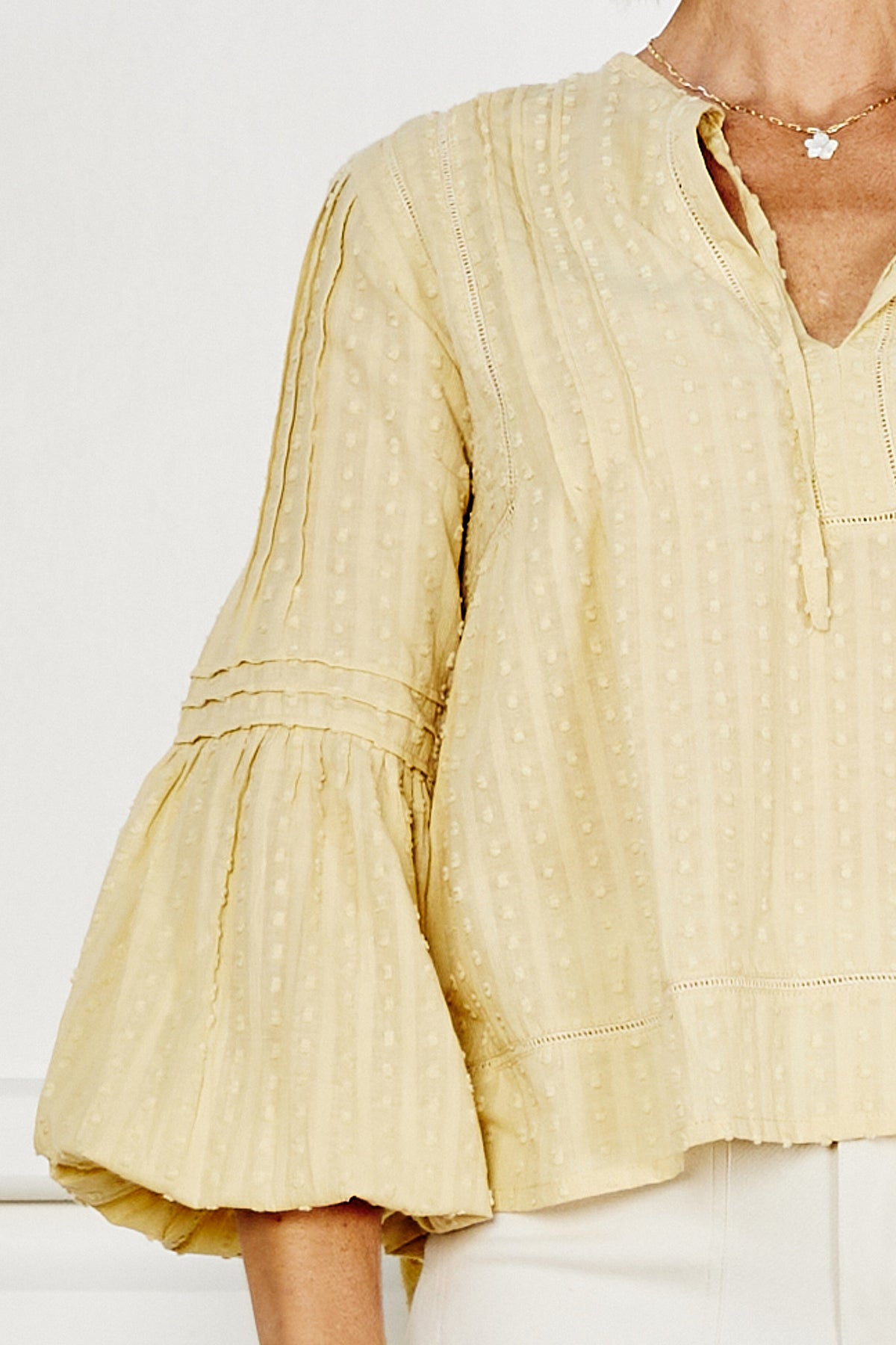 Artiste Smock Top -  Golden Sand