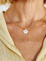 Hibiscus Pearl Necklace