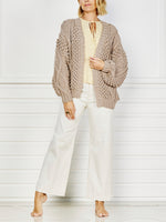 Chunky Knit Cardigan - driftwood