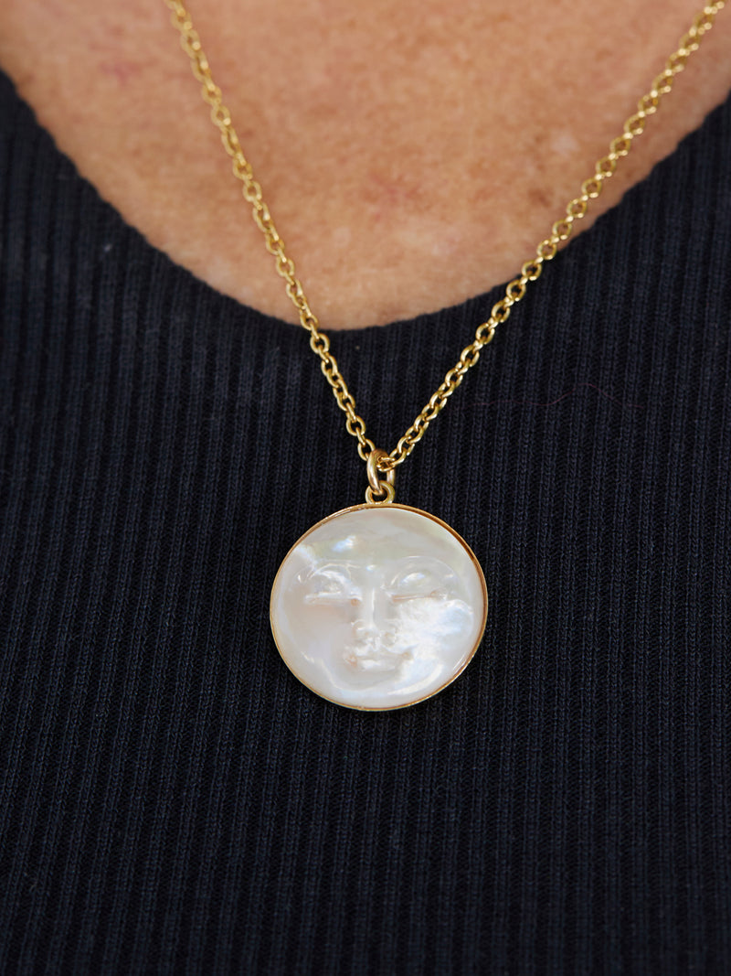 Moonshine Pearl Necklace