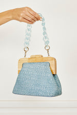 Curb Bag Chains - aquamarine OR sea green