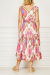 Jaipur Pink Ikat Dress