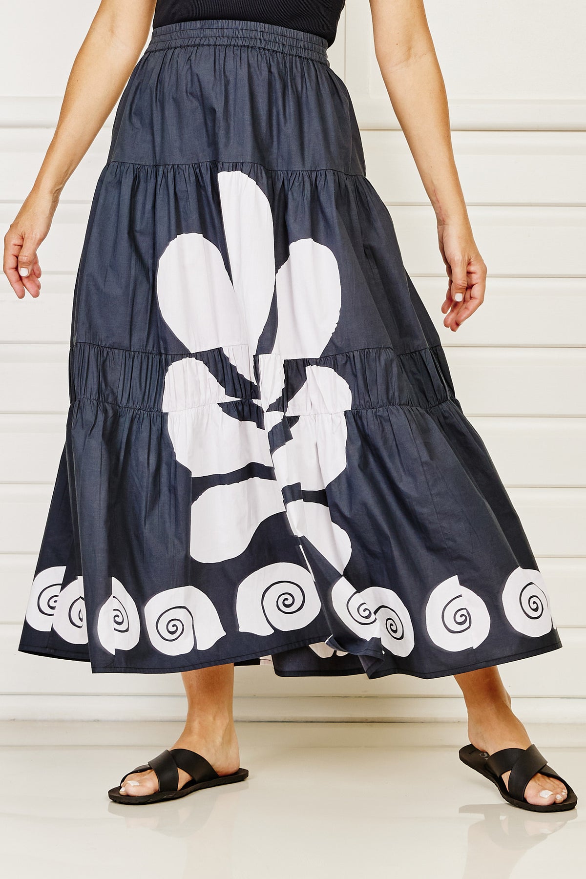 Moorea Maxi Skirt - Lava