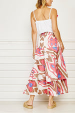Jaipur Pink Ikat Skirt