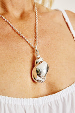 Silverado Spiral Shell Pendant