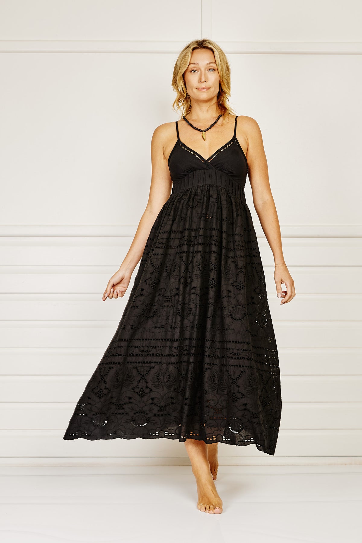 Holidays Party Dress - Black - Rubyyaya