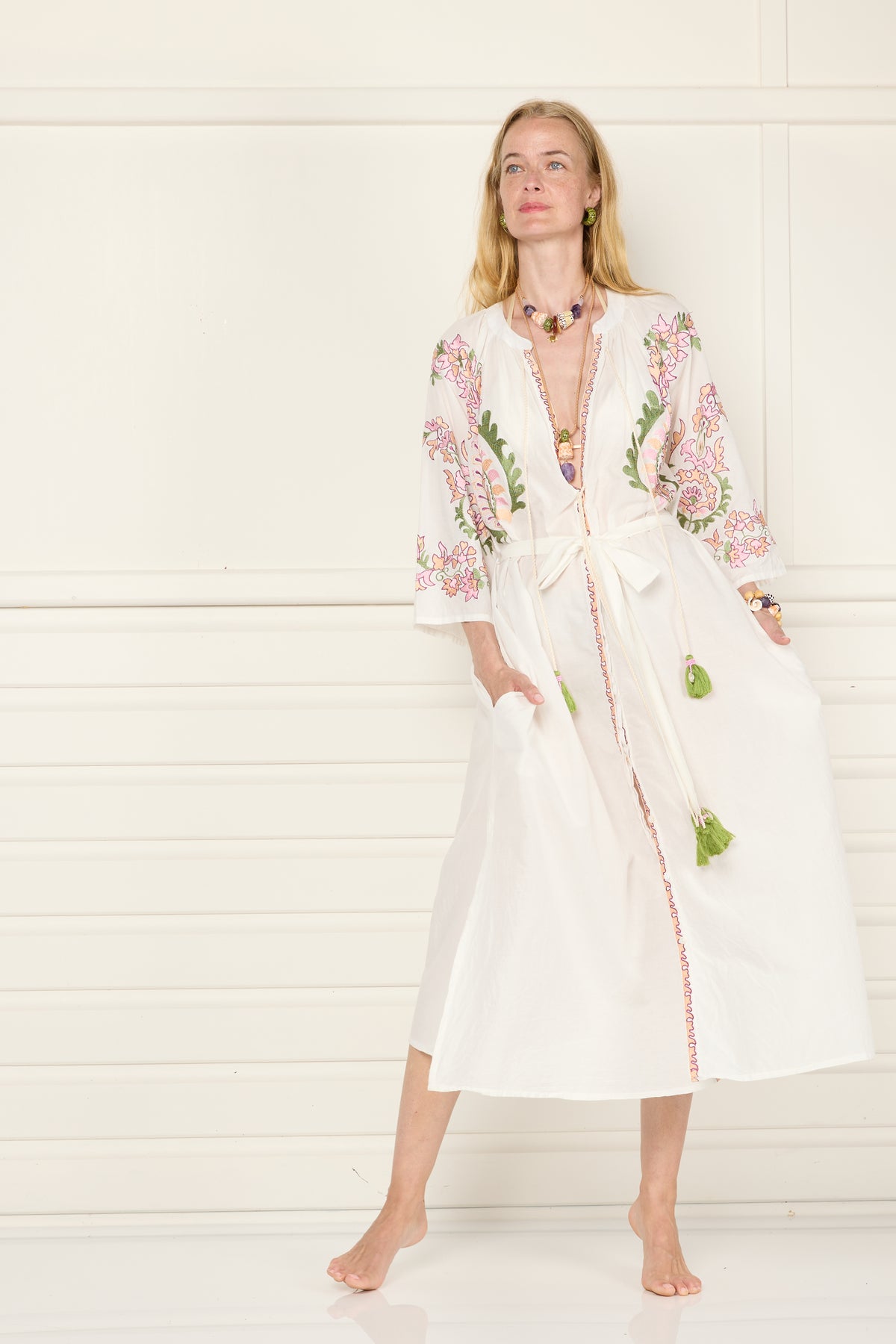 Pool Party Maxi - Paisley - seaweed