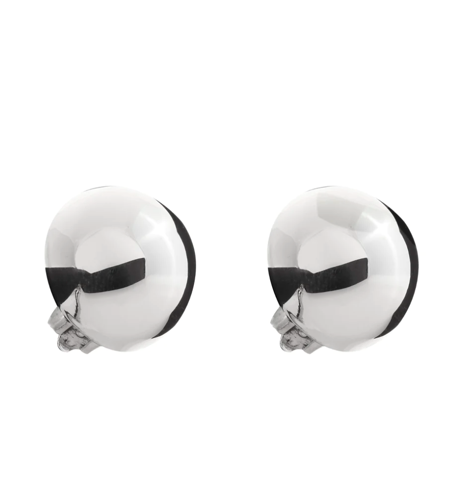 Silverado Dome Earrings - Clips