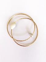 Charm Bangles - shells