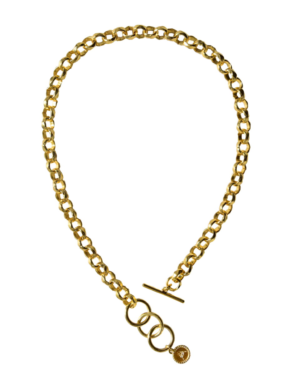 Cable Chain Choker Necklace