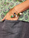 Charm Bangles - pearls