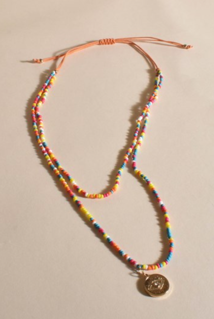 Lucky Eye Beads - sunset