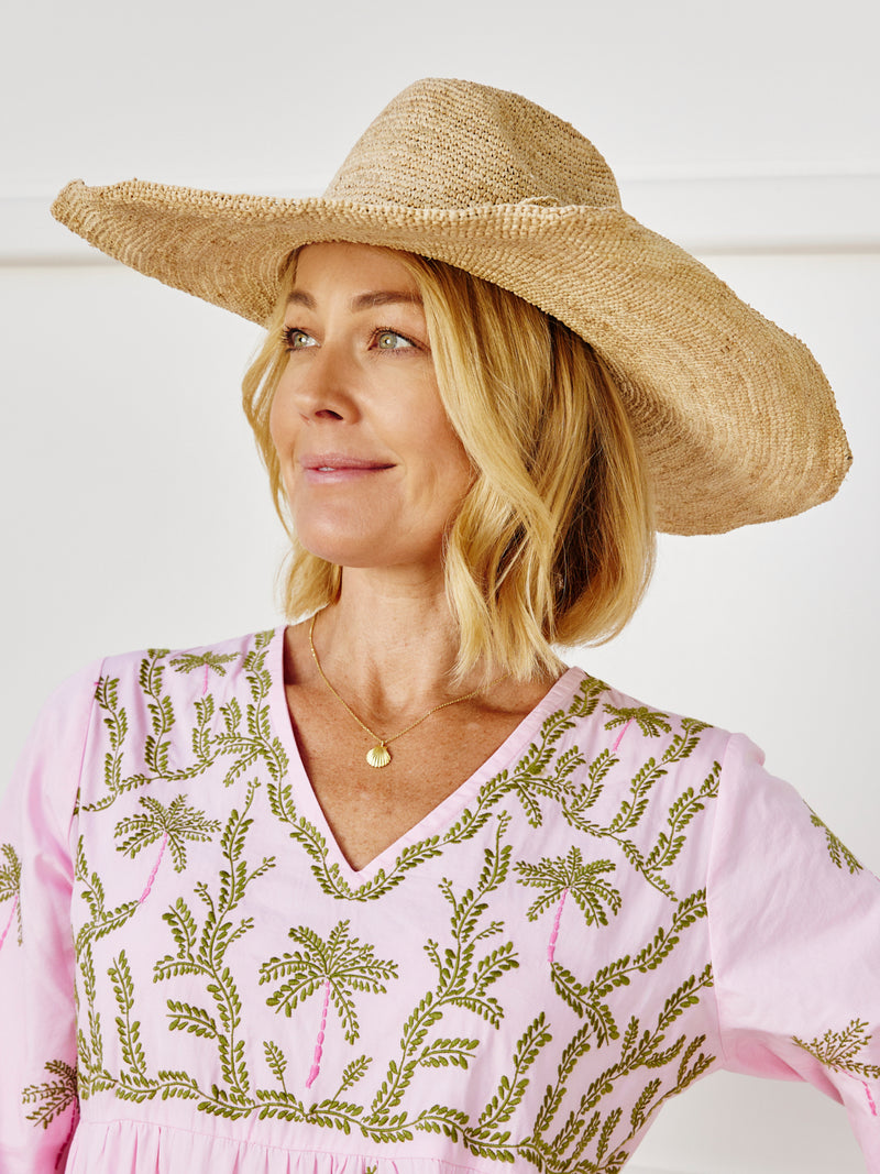 Western Sun Hat - natural