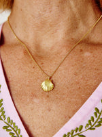 Oceania Necklace - scallop shell