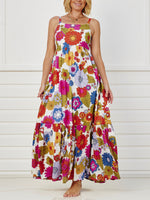 Corfu Maxi Sundress - flower child