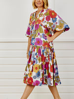 Corfu Smock Dress - flower child