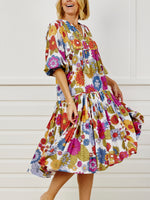 Corfu Smock Dress - flower child