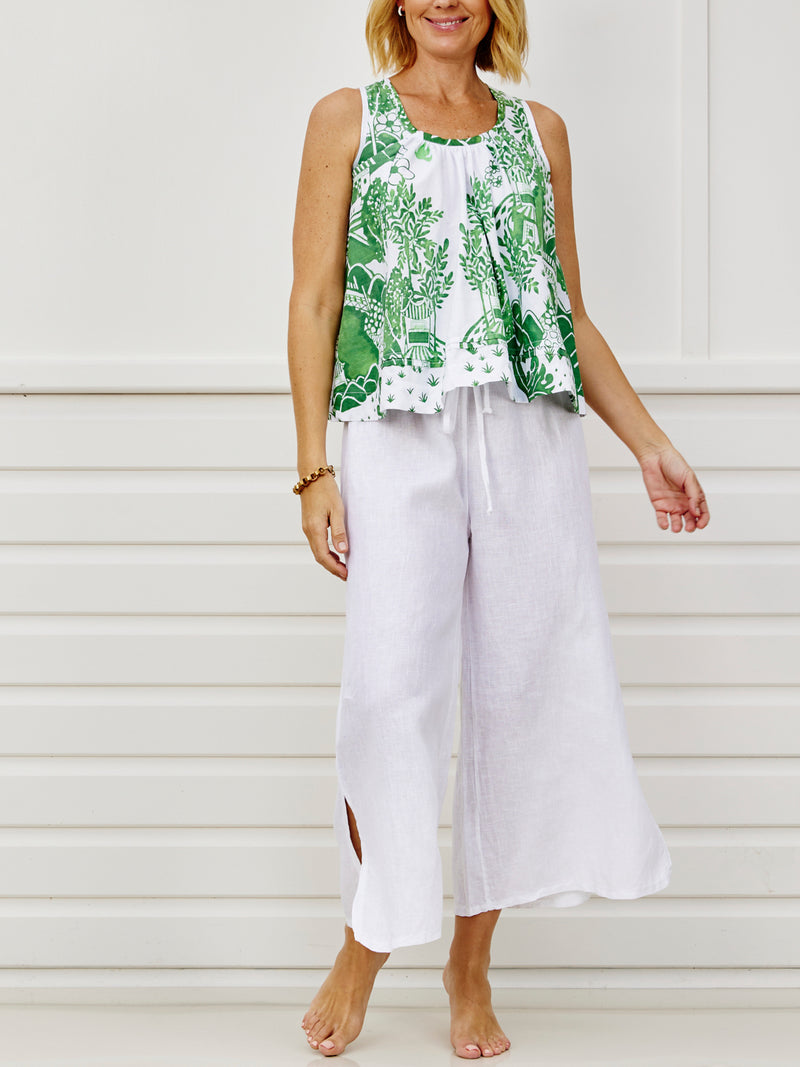 Coloane Camisole - emerald pagoda