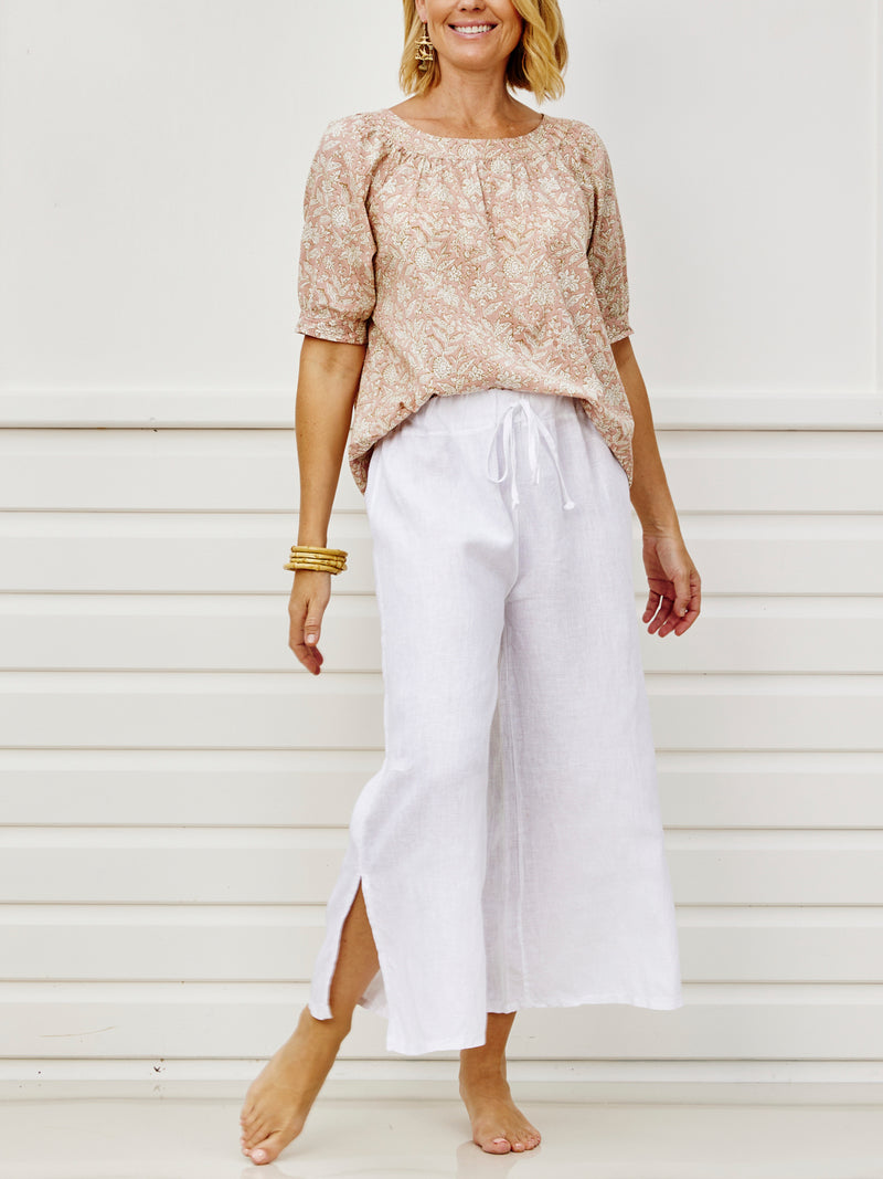 Hydra Smock Top - melon