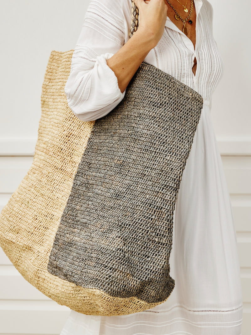 Driftwood Two-Tone Tote
