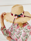 Fringed Sun Hat - Guatemala hatbands